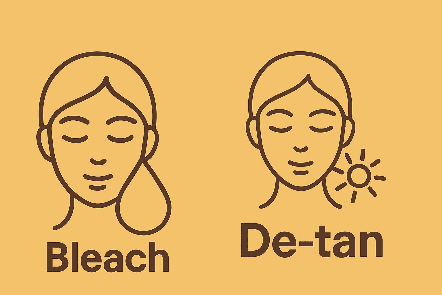 Bleach & De-tan
